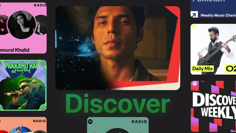 Spotify Discover Promo — Motion Graphics thumbnail